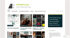 Desktop Screenshot of nofriendasloyal.com