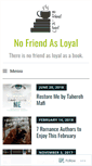 Mobile Screenshot of nofriendasloyal.com