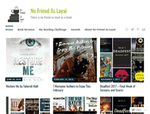 Tablet Screenshot of nofriendasloyal.com